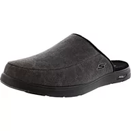 Kapcie damskie - Skechers Męskie kapcie do siedzenia Arch Fit, - Czarny - 41.5 EU - miniaturka - grafika 1