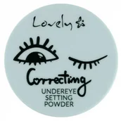 Pudry do twarzy - Lovely - Correcting Undereye Setting Powder - Korygujący, sypki puder pod oczy - miniaturka - grafika 1