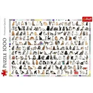 Puzzle - Trefl Puzzle 1000 elementów 208 kotów - miniaturka - grafika 1