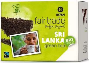Oxfam Fair Trade HERBATA ZIELONA EKSPRESOWA FAIR TRADE BIO (20 x 1,8 g) 36 g - OXFAM - Herbata - miniaturka - grafika 1