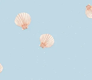 Tapeta w Muszle Błękitna - Tapety - miniaturka - grafika 1