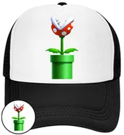 Czapki i chusty sportowe męskie - CZAPKA Z DASZKIEM SUPER MARIO BROS DLA DZIECI LATO CZARNA BEJSBOLÓWKA - miniaturka - grafika 1