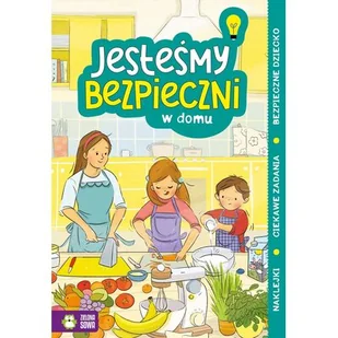 Zielona Sowa Jesteśmy bezpieczni W domu - Edukacja przedszkolna - miniaturka - grafika 1