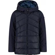 Kurtki i płaszcze dla dziewczynek - CMP Dziewczęca kurtka Kid G Long Fix Hood Coat - miniaturka - grafika 1