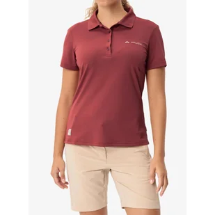 Koszulka polo damska Vaude Essential Polo Shirt - Koszulki i topy damskie - miniaturka - grafika 1