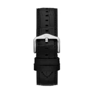 Akcesoria do zegarków - Czarny pasek skórzany Fossil 22 mm Carraway FS6078 ★ % SALE % ★ Kup teraz, zapłać za 30 dni GRATIS WYSYŁKA ZWROT DO 365 DNI - miniaturka - grafika 1