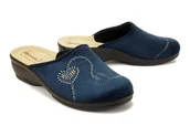 Kapcie damskie - INBLU BJ-113 granatowy, kapcie damskie - Inblu - miniaturka - grafika 1