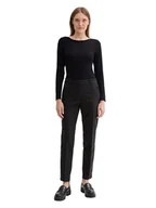 Koszulki i topy damskie - Tom Tailor Koszulka w kolorze czarnym - miniaturka - grafika 1