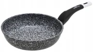 Patelnie - PATELNIA GRANITOWA Nieprzywierająca Powłoka 20cm INDUKCJA Gaz 8632 - miniaturka - grafika 1