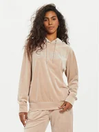 Bluzy damskie - Guess Bluza V4RQ25 KBXI2 Beżowy Regular Fit - miniaturka - grafika 1