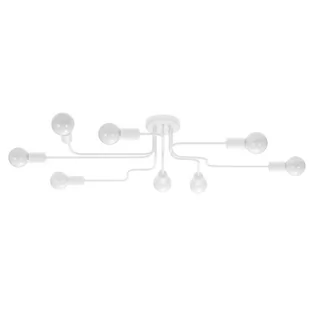 Żyrandol VECTOR 8 biały SOLLUX LIGHTING - Lampy sufitowe - miniaturka - grafika 1