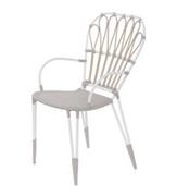 Fotele i krzesła ogrodowe - FOTEL OBIADOWY IVY 53X54X92 CM - miniaturka - grafika 1