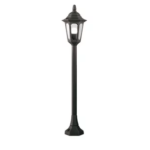 Elstead Lighting Parish Mini Pillar Black PRM5 BLACK Lampa stojąca ogrodowa słupek latarnia IP43 stylowa PRM5 BLACK) - Lampy ogrodowe - miniaturka - grafika 1