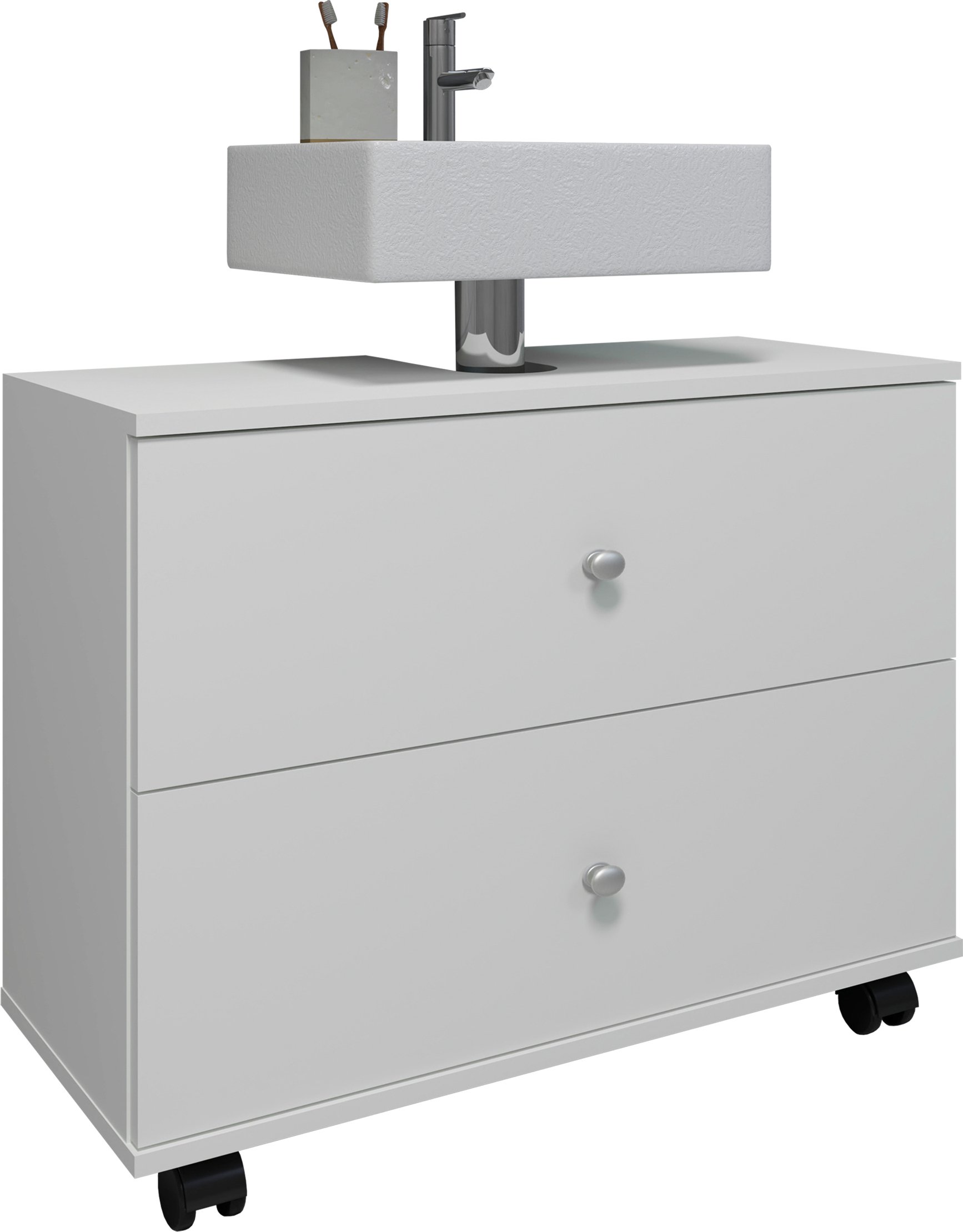 Szafka łazienkowa na kółkach Szuflada Nilosi L