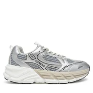 Sneakersy męskie - Sneakersy Iceberg IU1706 Srebrny - miniaturka - grafika 1