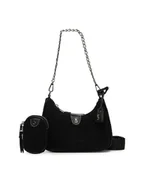 Torebki damskie - Steve Madden Torebka Bvital-W SM13000840 Czarny - miniaturka - grafika 1