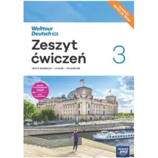 WELTTOUR DEUTSCH NEU 3. Zeszyt ćwiczeń do języka niemieckiego - Książki do nauki języka niemieckiego - miniaturka - grafika 1