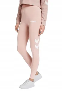HUMMEL SPORTOWE LEGGINSY RÓŻÓWE Z LOGO XS PUI - Legginsy HUMMEL SPORTOWE LEGGINSY RÓŻÓWE Z LOGO XS PUI - Legginsy - miniaturka - grafika 1
