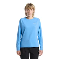 Koszule damskie - Damska koszula turystyczna Jack Wolfskin PRELIGHT SWIFT LS W mid blue - S - miniaturka - grafika 1