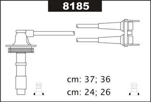 Przewody Zaplonowe 8185 - Kable wysokiego napięcia - miniaturka - grafika 1