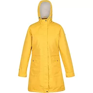 Kurtki damskie - Regatta Damska kurtka Remina wodoodporna ocieplana parka - wanilia - miniaturka - grafika 1