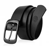 Paski - BETLEWSKI Pasek damski markowy metalowa klamra 85 - miniaturka - grafika 1