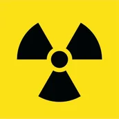 Akcesoria BHP - Znak Opakowanie źródła promieniowania 14x14cm PCV 1mm - miniaturka - grafika 1