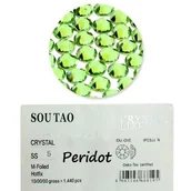 Ozdoby do paznokci - Cyrkonie do paznokci szklane SS10 Olivine 1440 szt paczka - miniaturka - grafika 1