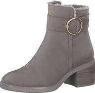 Śniegowce damskie - s.Oliver Damskie śniegowce 5-26322-41, szarobrązowy, 41 EU - miniaturka - grafika 1