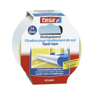 Taśmy klejące - Taśma klejąca dwustronna do wykładzin 5 m x 50 mm usuwalna TESA - miniaturka - grafika 1