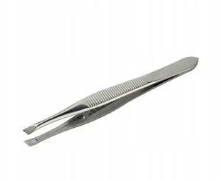 Pęseta Penseta Pinceta Do Rzęs Stalowa Skośna - Sztuczne rzęsy i akcesoria - miniaturka - grafika 1