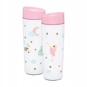 Kubki termiczne - 42251 Kubek termiczny Ballet 340 ml różowy AMBITION - miniaturka - grafika 1