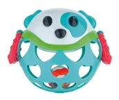 Gryzaki dla dzieci - Canpol babies Canpol Interaktywna zabawka z grzechotką niebieska - miniaturka - grafika 1