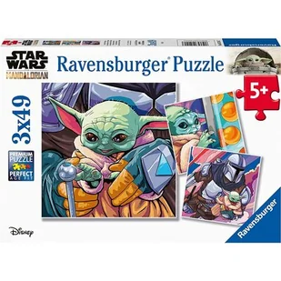 Puzzle RAVENSBURGER Star Wars Mandalorian Grogu Moments 5241 (147 elementów) - Puzzle - miniaturka - grafika 1