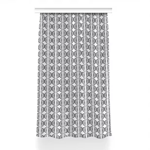 Zasłona gotowa do pokoju 150x230 Okręgi wzór retro, Fabricsy - Zasłony - miniaturka - grafika 1