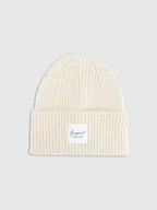 Czapki damskie - 4F Czapka zimowa damska - beżowa S - miniaturka - grafika 1