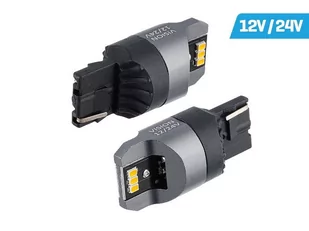 Żarówka VISION WY21W (T20d) 12/24V 6x 3020 SMD LED, nonpolar, CANBUS, pomarańczowa, 2 szt. - Żarówki samochodowe - miniaturka - grafika 1