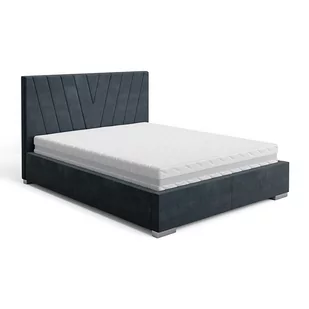 PAN MATERAC Łóżko VIK  tapicerowane Rozmiar 180x200 Pojemnik Z pojemnikiem Tkanina Grupa III - Łóżka - miniaturka - grafika 1