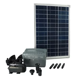 Ubbink Panel solarny, pompa i akumulator SolarMax 1000, 1351182 Outsideliving - Akcesoria do basenów - miniaturka - grafika 1