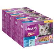 Mokra karma dla kotów - Megapakiet WHISKAS DUO, saszetki, 96 x 85 g - Ocean Delights w galarecie - miniaturka - grafika 1