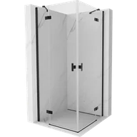 Kabiny prysznicowe - Mexen Mist-H Duo kabina prysznicowa uchylna 120 x 120 cm, transparent, czarna - 8A5-120L-120P-70-00 - miniaturka - grafika 1