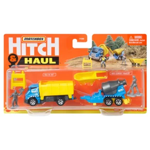 Mattel Matchbox Samochód z przyczepą kempingową - - Samochody i pojazdy dla dzieci - miniaturka - grafika 1