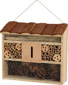 Karmniki dla ptaków - ProGarden Domek dla owadów z drewnianym daszkiem, 29,5 x 10 x 28,5 cm - miniaturka - grafika 1