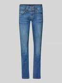 Spodnie damskie - Jeansy o kroju slim fit z mieszanki bawełny model ‘GEN’ - miniaturka - grafika 1