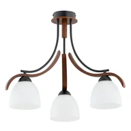 Lampy sufitowe - Lampa sufitowa z drewnianymi elementami AL 62422 z serii BAFIA - miniaturka - grafika 1