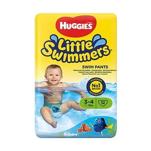 Huggies 3-4 Majteczki do pływania 7-15kg 12szt. - Pieluchy - miniaturka - grafika 1