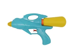 Pistolet na wodę 25 cm, turkusowy zabawka wodna dla dzieci - Zabawy w naśladowanie dorosłych - miniaturka - grafika 1