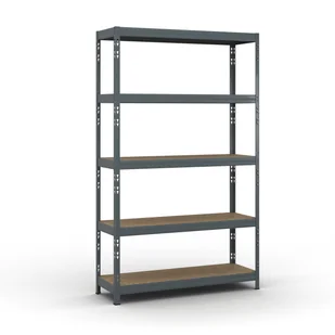 B2B Partner Regał półkowy 1966 x 1200 x 400 mm, nośność 280 kg 540028 - Szafy i regały magazynowe - miniaturka - grafika 1