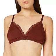 Biustonosze - Maison Lejaby La Petite Lejaby damski biustonosz trójkątny, czerwony (Rust R0007), 70C - miniaturka - grafika 1