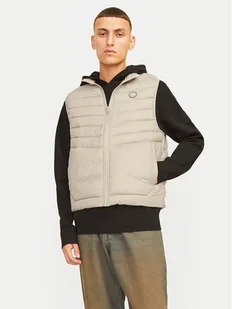 Jack&Jones Kamizelka Sprint 12258457 Beżowy Regular Fit - Kamizelki męskie - miniaturka - grafika 1